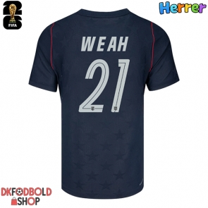 Forente stater Timothy Weah #21 Udebanetrøje VM 2026 Kort ærmer